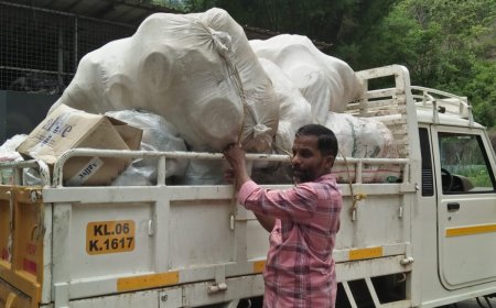 നിരോധിത പ്ലാസ്റ്റിക്  ഉത്പന്നങ്ങള്‍ പിടികൂടി