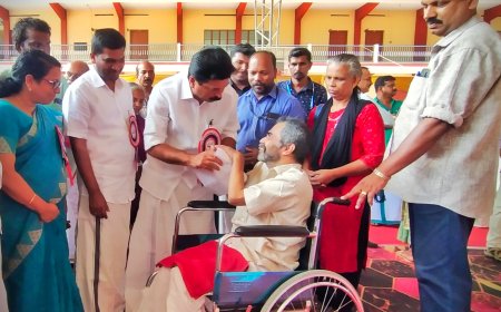 പയസ് ജയിംസിന്റെ പരാതിക്ക് പരിഹാരം; മുച്ചക്ര വാഹനം അനുവദിക്കുമെന്ന് മന്ത്രിയുടെ ഉറപ്പ്