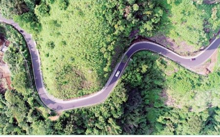 ഈരാറ്റുപേട്ട- വാഗമണ്‍ റോഡ് നിര്‍മാണം പൂര്‍ത്തിയായി