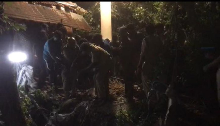തൃശ്ശൂർ ചേർപ്പിൽ ദമ്പതികൾ ആൾമറിയില്ലാത്ത കിണറ്റിൽ വീണു