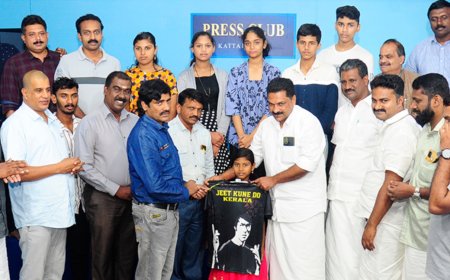 ഇനി അവര്‍ പറക്കും, ആശങ്കകളൊന്നുമില്ലാതെ. അന്തര്‍ദേശീയ ജീറ്റ് കുനേ ദോ ചാമ്പ്യന്‍ഷിപ്പില്‍ ഇന്ത്യയ്ക്കായി മത്സരിക്കാന്‍  പണമില്ലാതെ ബുദ്ധിമുട്ടിയിരുന്ന വിദ്യാര്‍ഥികള്‍ക്കായി സുമനസുകളുടെ സഹായത്തോടെ സമാഹരിച്ചത് നാല് ലക്ഷം രൂപ