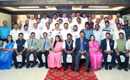 റോട്ടറി ക്ലബ് ഓഫ് കട്ടപ്പന അപ്ടൗൺ ഭാരവാഹികളുടെ സ്ഥാനാരോഹണവും സേവന പദ്ധതികളുടെ ഉദ്ഘാടനവും  നടന്നു.