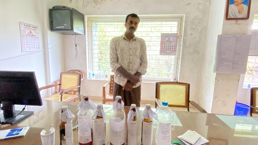 കട കേന്ദ്രീകരിച്ച് വിദേശമദ്യം ചില്ലറ വില്പ്പന നടത്തിവന്നയാളെ കട്ടപ്പന എക്സൈസ് അറസ്റ്റ് ചെയ്തു. പുത്തന്പറമ്പില് ജോബി ആന്റണിയാണ് പിടിയിലായത്.പ്രതിയെ കോടതിയില് ഹാജരാക്കി റിമാന്ഡ് ചെയ്തു