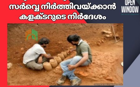 പുരാവസ്തു ഗവേഷണസർവ്വെ നിർത്തിവയ്ക്കാൻ കളക്ടറുടെ നിർദേശം