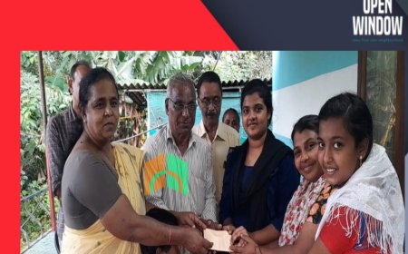 തോട്ടം മേഖലയിൽ നിന്ന് നീറ്റ് പരീക്ഷ പാസായി എംബിബി എസ് പഠനത്തിനൊരുങ്ങുന്ന  ഉപ്പുതറ 10 ഏക്കർ തോട്ടരുകിൽ ആൻസി മോൾക്ക് സ്വീകരണം നൽകി