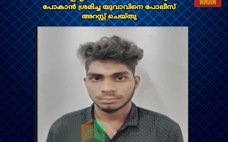 പ്രായപൂർത്തിയാകാത്ത പെൺകുട്ടിയെ പീഡിപ്പിച്ചശേഷം കടത്തിക്കൊണ്ടു പോകാൻ ശ്രമിച്ച യുവാവിനെ പോലീസ് അറസ്റ്റ് ചെയ്തു