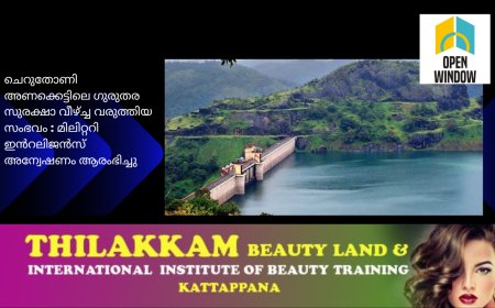 ചെറുതോണി അണക്കെട്ടിലെ ഗുരുതര സുരക്ഷാ വീഴ്ച്ച വരുത്തിയ സംഭവം : മിലിറ്ററി ഇൻറലിജൻസ് അന്വേഷണം ആരംഭിച്ചു