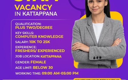 ഓഫീസ് സ്റ്റാഫിനെ ആവശ്യമുണ്ട്