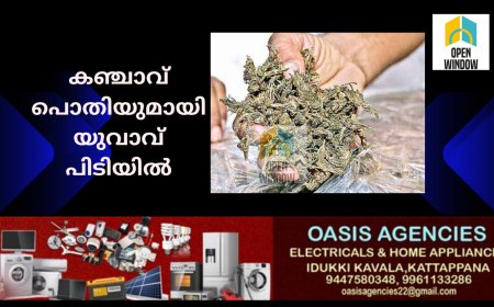 കഞ്ചാവ് പൊതിയുമായി യുവാവ് പിടിയിൽ; അറസ്റ്റിലായത് ശാന്തൻപാറ സ്വദേശി