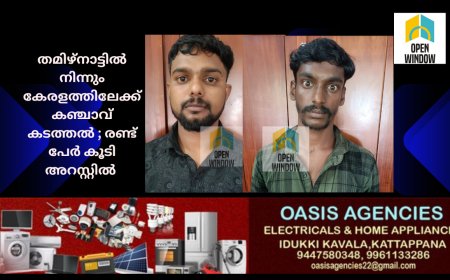 തമിഴ്നാട്ടിൽ നിന്നും കേരളത്തിലേക്ക് കഞ്ചാവ് കടത്തിയ സംഭവത്തിൽ കൂടുതൽ പ്രതികൾ അറസ്റ്റിൽ