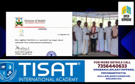 ബി.ജെ.പിയിൽ പ്രാഥമിക അംഗത്വം നേടിയ ഫാ. കുര്യാക്കോസ് മറ്റത്തിനെ ഇടവക ചുമതലയിൽ നിന്നും മാറ്റി ഇടുക്കി രൂപത