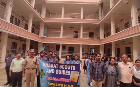 ശ്രദ്ധേയമായി റോവർ സ്കൗട്ട്സ് & ഗൈഡ്സിൻ്റെ ഗാന്ധിജയന്തി ദിനാഘോഷം