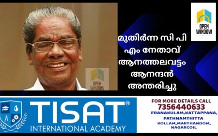 മുതിർന്ന സി പി എം നേതാവ് ആനത്തലവട്ടം ആനന്ദൻ അന്തരിച്ചു