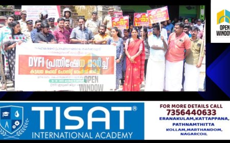 സഹകരണമേഖലയെ തകർക്കാനുള്ള കേന്ദ്ര സർക്കാരിന്റെയും ഇഡിയുടെയും നീക്കത്തിൽ പ്രതിഷേധിച്ച് ഡിവൈഎഫ്‌ഐ ജില്ലാ കമ്മിറ്റി കട്ടപ്പന ഹെഡ് പോസ്റ്റ് ഓഫീസ് പടിക്കലേക്ക് മാർച്ചും ധർണയും നടത്തി