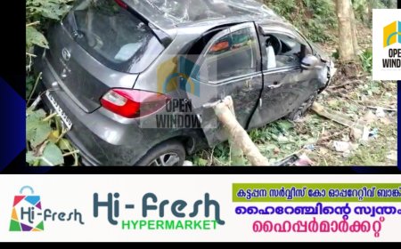 വണ്ടിപ്പെരിയാറിൽ നിയന്ത്രണം വിട്ട കാർ മറിഞ്ഞു.
മൂന്നു പേർക്ക് പരിക്ക്