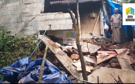 കാഞ്ചിയാറിൽ ഇടിമിന്നലേറ്റ് വീട് തകർന്നു