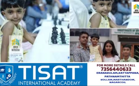 ചെ ഇന്റർനാഷണൽ ചെസ്സ് ഫെസ്റ്റിവലിന്റെ ആദ്യ ദിനത്തിൽ കൗതുകമായി കുമളി വെള്ളാരംകുന്നിലെ നാല് വയസ് പിന്നിട്ട മിത്ര ജോബി ജോസ്