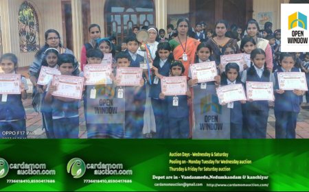 പീരുമേട് സബ് ജില്ലാ കലോത്സവത്തിൽ എൽ പി വിഭാഗത്തിൽ ഒന്നാം സ്ഥാനം നേടി ഉപ്പുതറ മാട്ടുത്താവളം സാൻ സെബാൻ എൽ പി സ്കൂൾ