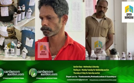 ഡ്രൈഡേയിൽ മദ്യ വിൽപ്പന; മാട്ടുക്കട്ട,കോവിൽമല സ്വദേശികൾ
കട്ടപ്പന എക്‌സൈസ് സംഘത്തിന്റെ പിടിയിൽ