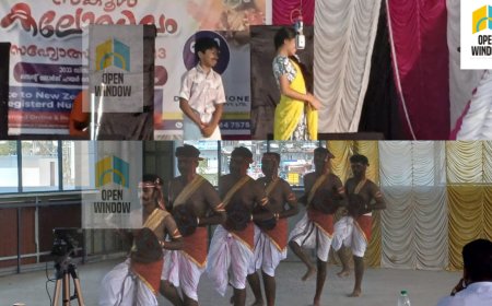 അവിടെ പരിചമുട്ട് ഇവിടെ നാടകം...
ഒന്നും കേൾക്കാൻ പറ്റുന്നില്ലാ.....