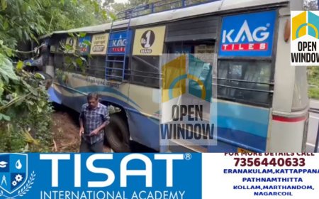 ഇടുക്കി പൂപ്പാറയിൽ ബസ് അപകടം