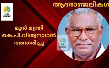 മുൻ മന്ത്രി കെ.പി.വിശ്വനാഥൻ അന്തരിച്ചു