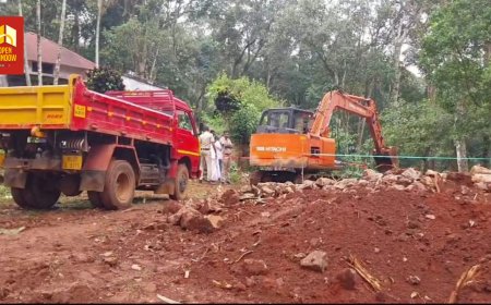 വണ്ടൻമേട്ടിൽ ഹിറ്റാച്ചിക്ക് അടിയിൽപ്പെട്ട് ഓപ്പറേറ്റർ മരിച്ചു