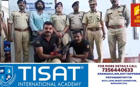 ഇടുക്കി ഡോഗ് സ്ക്വാഡിലേക്ക് പുതിയൊരു അതിഥി കൂടി ; ജില്ലയിലെ ഡോഗ് ട്രൈയിനറായ  സജി എം. കൃഷ്ണനാണ് ഇടുക്കി ഡോഗ് സ്ക്വാഡിലേയ്ക്ക് നായക്കുട്ടിയെ സൗജന്യമായി സമ്മാനിച്ചത്