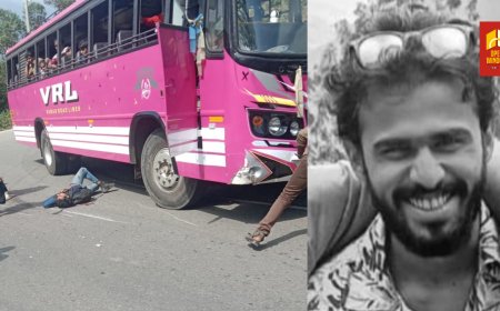 മൂന്നാറിൽ സ്വകാര്യ ബസും ബൈക്കും കൂട്ടിയിടിച്ച് യുവാവ് മരിച്ചു