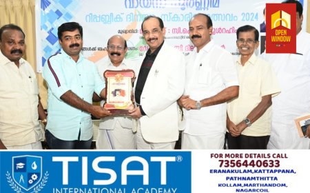 ദേശജ്യോതി പുരസ്കാരം ജിജോ രാജകുമാരി ഏറ്റുവാങ്ങി