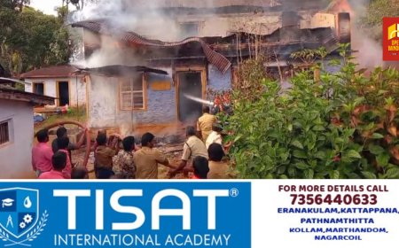 അണക്കര ചക്കുപള്ളത്തിന് സമീപം ഏലക്കാ സ്റ്റോറിന് തീപിടിച്ച് വൻ നാശനഷ്ടം