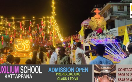 മതസൗഹാർദത്തിന് മാതൃകയായി പണിക്കൻകുടി സെൻറ് ജോൺ മരിയ വിയാനി പള്ളിയിലെ പെരുന്നാളും ശ്രീമംഗലശ്ശേരി ദേവി ക്ഷേത്രത്തിലെ ഉത്സവവും