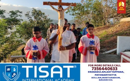 കിഴക്കിൻ്റെ മലയാറ്റൂർ എന്നറിയപ്പെടുന്ന ഇടുക്കി ചിന്നാർനിരപ്പ് സെൻ്റ് തോമസ്
മൗണ്ടിലേക്കുള്ള കുരിശുമല കയറ്റം ഈ വർഷവും ഭക്തിസാന്ദ്രമായ ചടങ്ങുകളോടെ നടക്കും