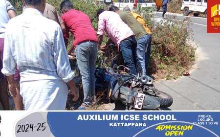 വാഗമൺ ഉണ്ണിച്ചെടിക്കാടിന് സമീപം മീൻമുട്ടി പാലത്തിൽ വച്ചുണ്ടായ വാഹന അപകടത്തിൽ ഒരാൾ മരിച്ചു