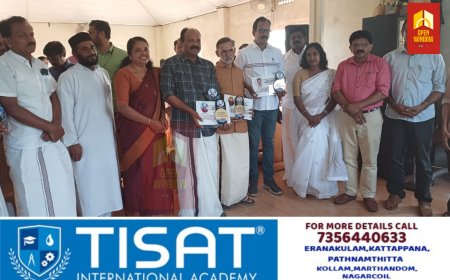 സാംസ്കാരികം ഓൺലൈൻ പോർട്ടൽ  പുരസ്കാരങ്ങൾ ഇ ജെ ജോസഫ്,ഡോ.അജയപുരം ജ്യോതിഷ് കുമാർ
റോയ് പുറമഠം, എന്നിവർക്ക് സമർപ്പിച്ചു