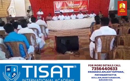 ഇടുക്കി പാർലമെന്റ് മണ്ഡലം എൽ ഡി എഫ് സ്ഥാനാർത്ഥി അഡ്വ. ജോയിസ് ജോർജിൻ്റെ സ്വരാജ് മേഖലാ കൺവൻഷൻ തൊപ്പിപ്പാളയിൽ സംഘടിപ്പിച്ചു. എ .ഐ .വൈ എഫ് ജില്ലാ സെക്രട്ടറി കെ ജെ ജോയിസ് കൺവൻഷൻ ഉദ്ഘാടനം ചെയ്തു