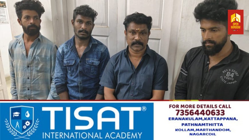 മോഷണ കേസിൽ കട്ടപ്പനയിലെ വ്യാപാരി ഉൾപ്പെടെയുള്ള പ്രതികൾ പിടിയിൽ