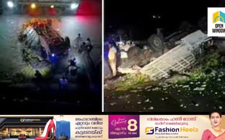 താമരശ്ശേരി ചുരത്തിൽ പിക്കപ്പ് 20 മീറ്റർ താഴ്ചയിലേക്ക് മറിഞ്ഞ് അപകടം; രണ്ട് പേര്‍ക്ക് പരിക്ക്