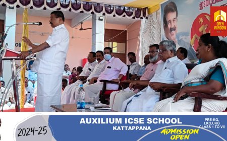 ഇടുക്കി പാർലമെൻ്റ് ഇടതുമുന്നണി സ്ഥാനാർത്ഥി ജോയ്സ് ജോർജിൻ്റെ തെരഞ്ഞെടുപ്പ് പൊതുയോഗം ഏലപ്പാറയിൽ സി.പി.ഐ (എം) സംസ്ഥാന സെക്രട്ടറി എം.വി ഗോവിന്ദൻ മാസ്റ്റർ ഉത്ഘാടനം ചെയ്തു