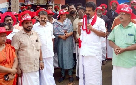 ജോയ്സ് ജോര്‍ജിന് മൂവാറ്റുപുഴയില്‍ ഉജ്വല സ്വീകരണം