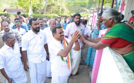 പീരുമേട് നിയോജകമണ്ഡലത്തിലെ രണ്ടാം വട്ട പര്യടനം പൂർത്തിയാക്കി ഡീൻ കുര്യാക്കോസ്