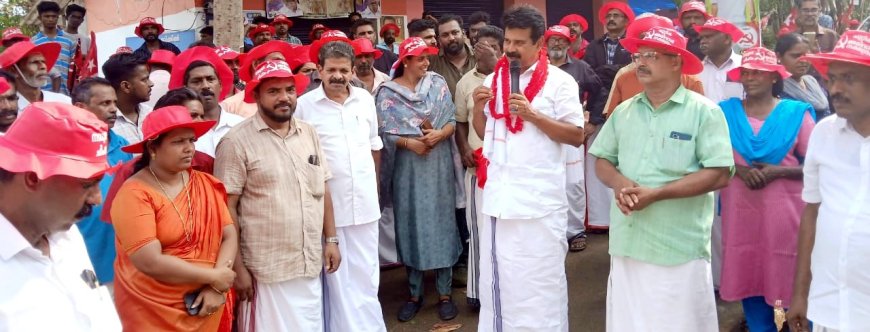 ജോയ്സ് ജോര്ജിന് മൂവാറ്റുപുഴയില് ഉജ്വല സ്വീകരണം