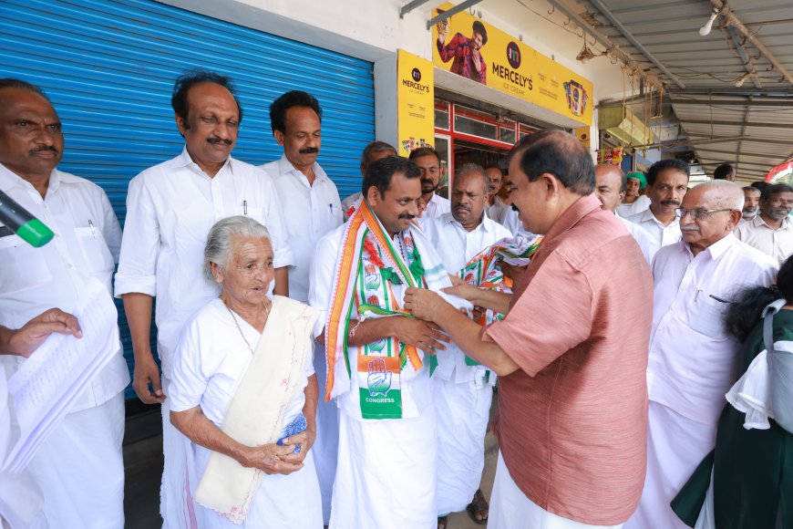 ഉടുമ്പൻചോലയിൽ പര്യടനം പൂർത്തിയാക്കി ഡീൻ