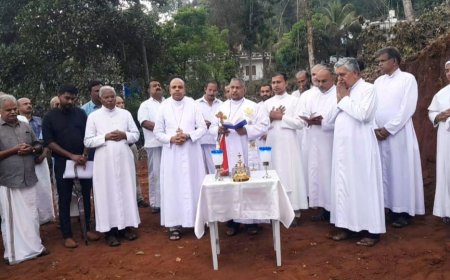 കുടുംബ വർഷത്തിൽ മേരികുളത്ത് പ്രത്യാശയുടെ ഭവനമൊരുക്കി കാഞ്ഞിരപ്പള്ളി രൂപത