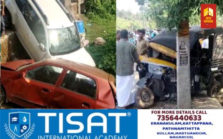 വണ്ടിപ്പെരിയാർ ചുരക്കുളം പോലീസ് വളവിൽ നിയന്ത്രണം വിട്ട കാർ ഇടിച്ച് 
മൂന്നു വാഹനങ്ങൾക്ക് കേടുപാടുകൾ സംഭവിച്ചു