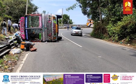 കൊട്ടാരക്കര ഡിണ്ടിഗൽ 
ദേശീയപാതയിൽ കുട്ടിക്കാനം വളഞ്ഞങ്ങാനത്തിന് സമീപം വഹാന അപകടപരമ്പര