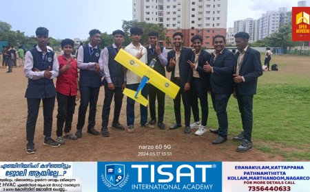 അറ്റൽ ടിങ്കറിംഗ് ലാബിൽ നിന്നും  പരിശീലനം നേടി ചെന്നൈ ഹിന്ദുസ്ഥാൻ യൂണിവേഴ്സിറ്റിയിൽ നടന്ന  നാഷണൽ ഏയ്റോ മോഡലിംഗ് മത്സരത്തിൽ പങ്കെടുത്ത്  ഇടുക്കിയിലെ വിദ്യാർത്ഥികൾ