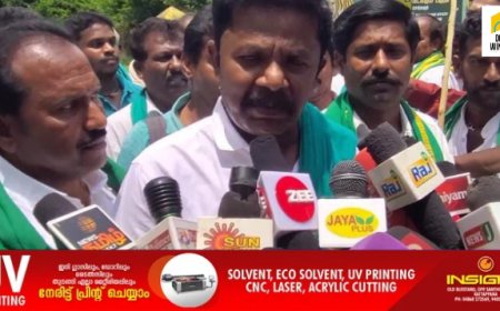 മുല്ലപ്പെരിയാറിൽ  പുതിയ അണക്കെട്ട് നിർമ്മിക്കാനുള്ള കേരള സർക്കാരിന്റെ ശ്രമത്തിൽ പ്രതിഷേധിച്ച് പെരിയാർ വൈഗൈ ഇറിഗേഷൻ അഗ്രികൾ ചർ അസോസിയേഷന്റെ നേതൃത്വത്തിൽ തമിഴ്നാട് ലോവർ ക്യാമ്പിൽ നിന്നും പ്രതിഷേധ മാർച്ച് നടത്തി