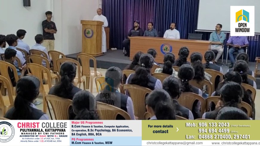 കട്ടപ്പന പുളിയൻമല ക്രൈസ്റ്റ് കോളേജിൽ
കിക്ക് ബോക്സിങ് ക്ലബ്
പ്രവർത്തനം ആരംഭിച്ചു