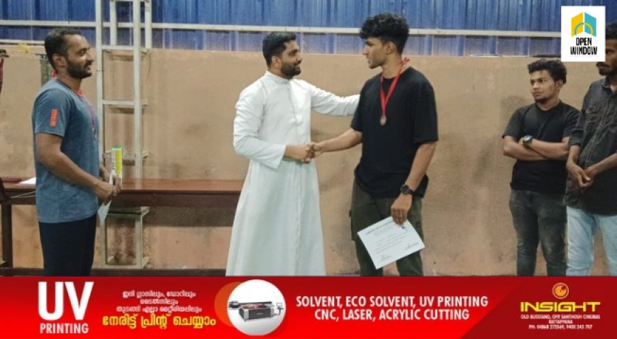 എസ് എം വൈ എം ഉപ്പുതറ ഫൊറോനയുടെ നേതൃത്വത്തിൽ ലഹരിക്കെതിരേ ബാഡ്മിൻ്റൺ മത്സരം നടത്തി